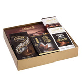 Zestaw ciemnej czekolady Lindt | 847 g | Zestaw 6 specjałów Lindt z ciemnej czekolady (batoniki, LINDOR, praliny) od półsłodkiego do bardzo ciemnego | Opakowanie zbiorcze | Czekoladowy prezent