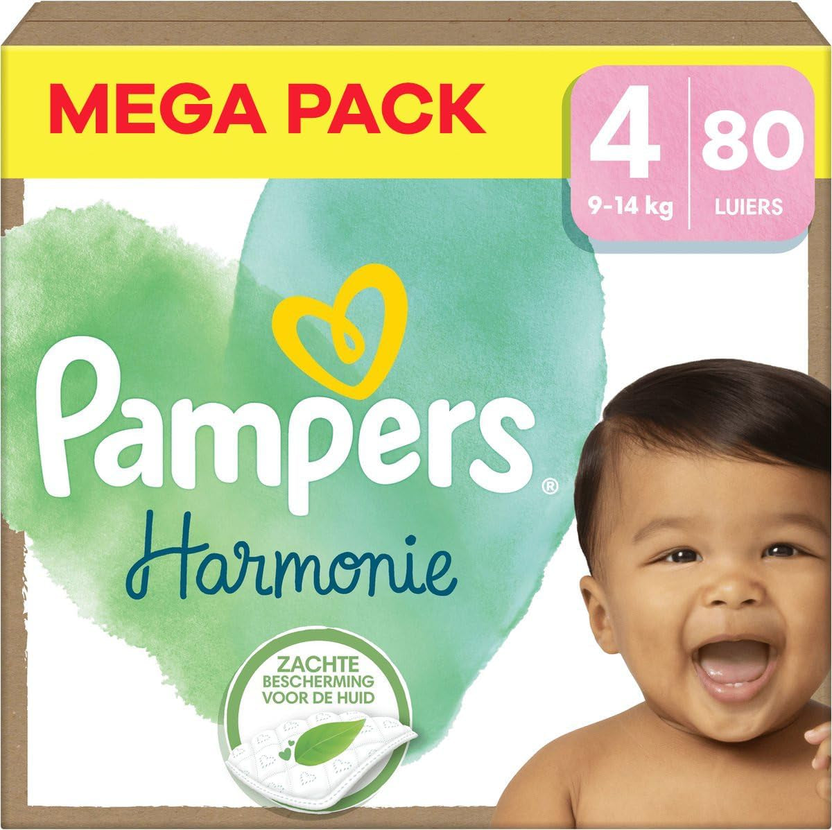 Pieluchy Pampers Harmony 80 rozm. 4 (9-14 kg)