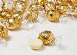 Kulki Lindt z białej czekolady LINDOR | Worek 137g | Około. 10 kulek z białej czekolady z rozpływającym się w ustach nadzieniem | Czekoladowy zestaw upominkowy | Zestaw upominkowy z czekoladą (2 sztuki)
