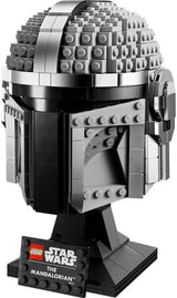 LEGO Star Wars Model hełmu Mandalorianina, kolekcja dekoracji pokoju i wspaniały prezent dla dorosłych, zestaw, mężczyźni, kobiety, matka, ojciec, pomysł na prezent z kolekcji 75328 Zestawy do budowania Besuche den LEGO-Store