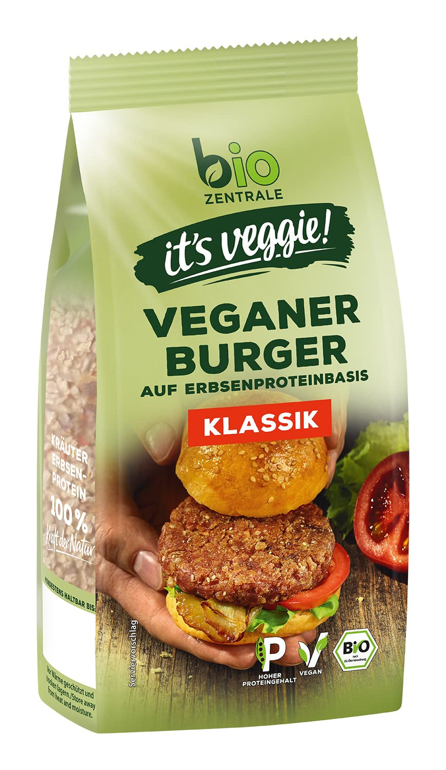 Biozentrale Bulgur na tacy z warzywami i imbirem | 200 g idealne na szybki posiłek na wynos | źródło białka wegańskiego | łatwe w przygotowaniu