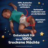 Pampers Night Pants rozmiar 6, 138 sztuk, 13kg-19kg, zapewniają dodatkową ochronę przez całą noc.