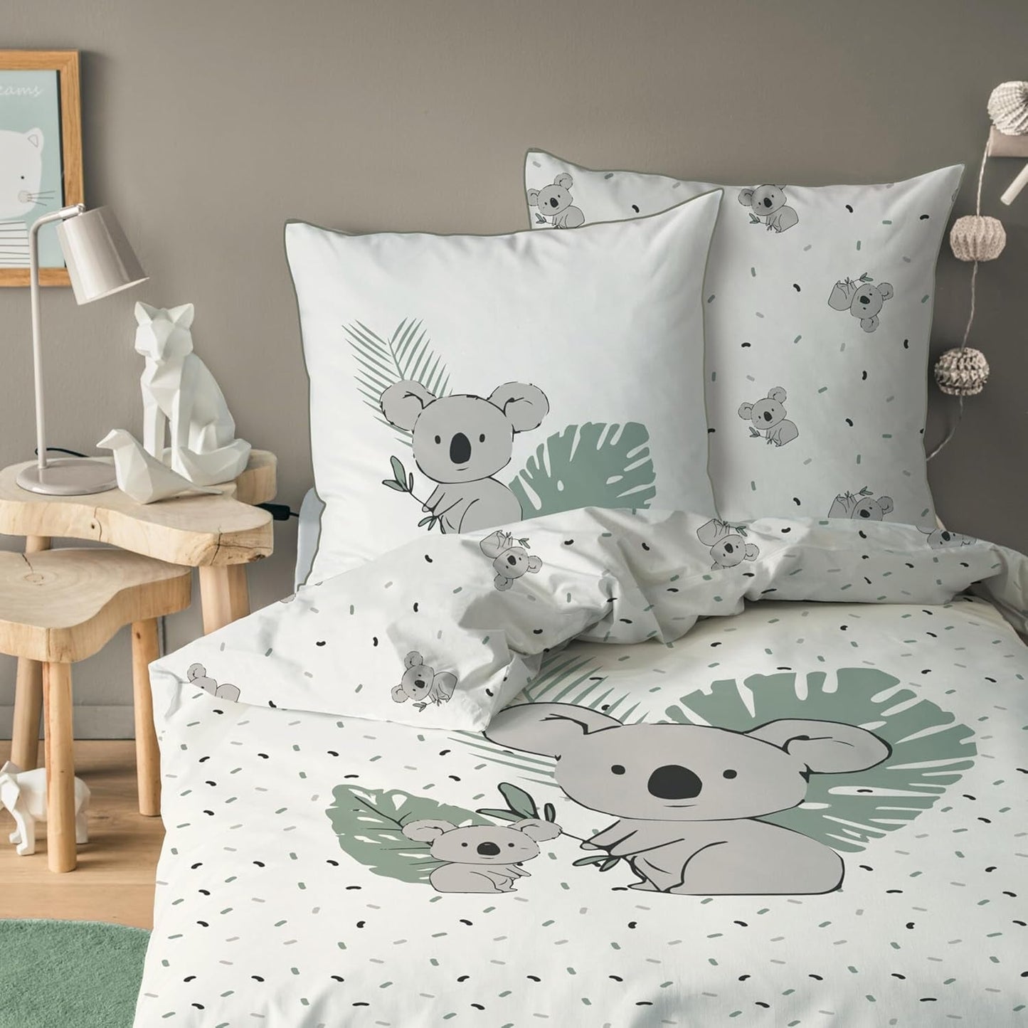 Pościel dziecięca Koala lub Jednorożec, 100% bawełna Pościel - dziecięca Naty Shop Koala