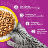 Whiskas 7+ Mokra karma dla kotów Wybór drobiu w sosie 24 x 85 g (2 opakowania) - Wysokiej jakości mokra karma dla kotów od 7 lat w 48 saszetkach