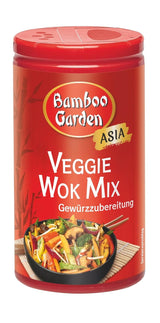Bambusowy Ogród - Wegetariański Wok Mix Würzmischung | Wegańskie, naturalne składniki | 40 g w dawce