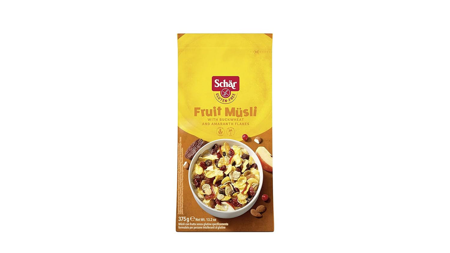 Früchtemüsli, 375 g Opakowanie