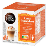 NESCAFÉ DOLCE GUSTO Latte Macchiato Caramel Kaffeekapseln 3-pak (3 x 16 Kapseln)