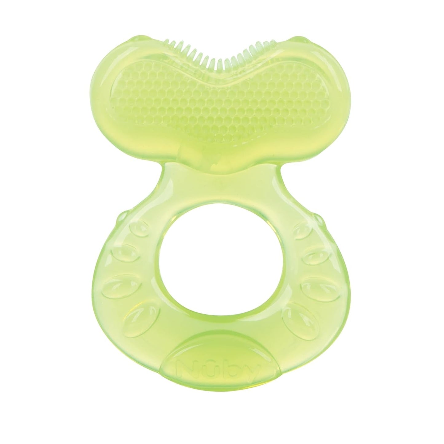 Nuby - 3-stopniowe pierścienie ząbkujące - 3 pierścienie ząbkujące do stymulacji dziąseł i łagodzenia bólu ząbkowania - Zabawka ząbkująca dla dziecka - Bez BPA - 3+ miesięcy