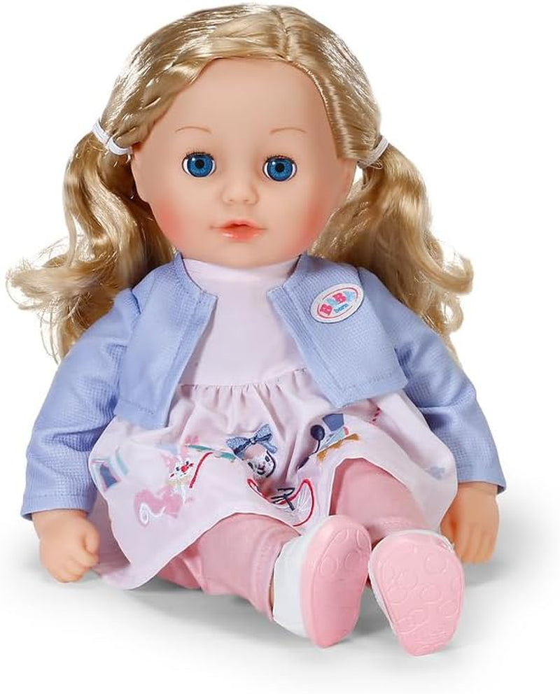 BABY Born Sophia Rose - miękka lalka 36 cm - Lalka o wysokiej jakości blond włosach i zaspanych oczach - Odpowiednia dla dzieci od 1 roku