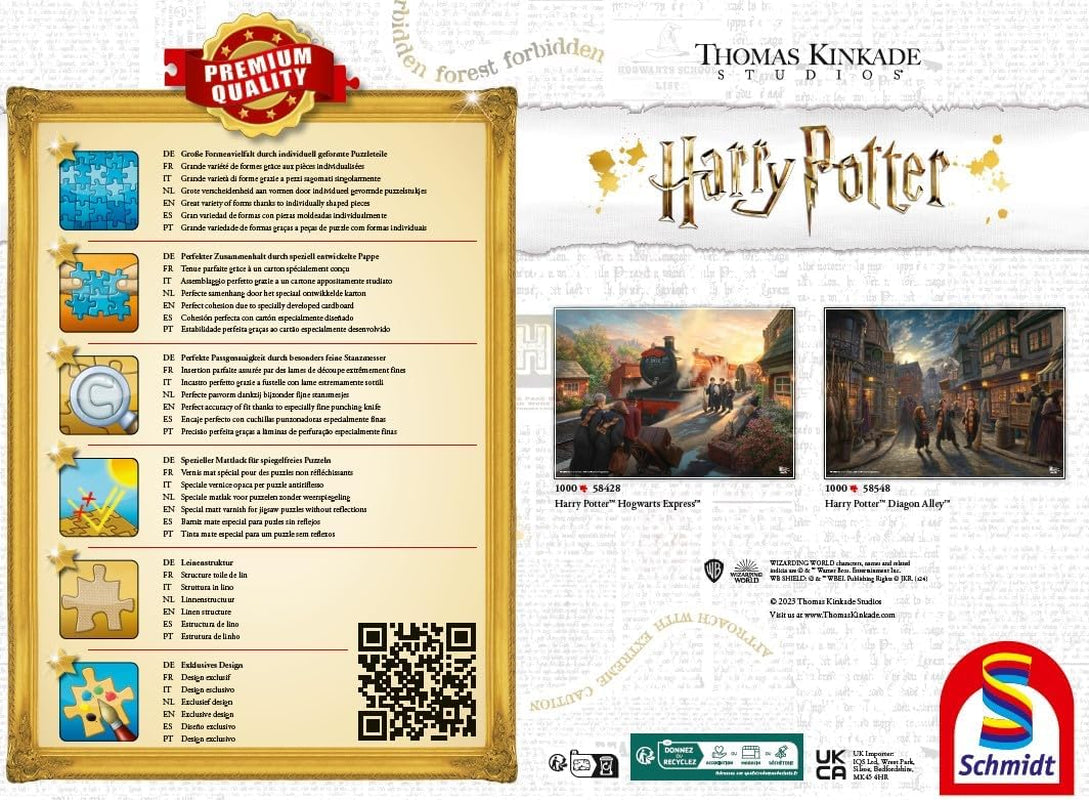 Wizarding World Harry Potter Hogwart Express Puzzle Naty Shop