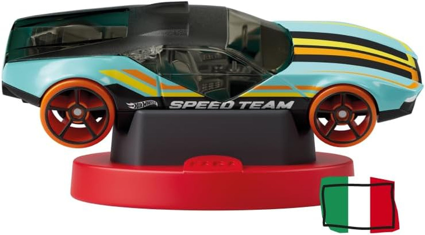 Figurka wydająca dźwięk ataku dinozaura Hot Wheels - opowieści i opowieści dźwiękowe dla chłopców i dziewcząt w wieku 3-5 lat, zabawka z treściami edukacyjnymi, wersja włoska Jucarii Bebe Naty Shop Domyślny tytuł