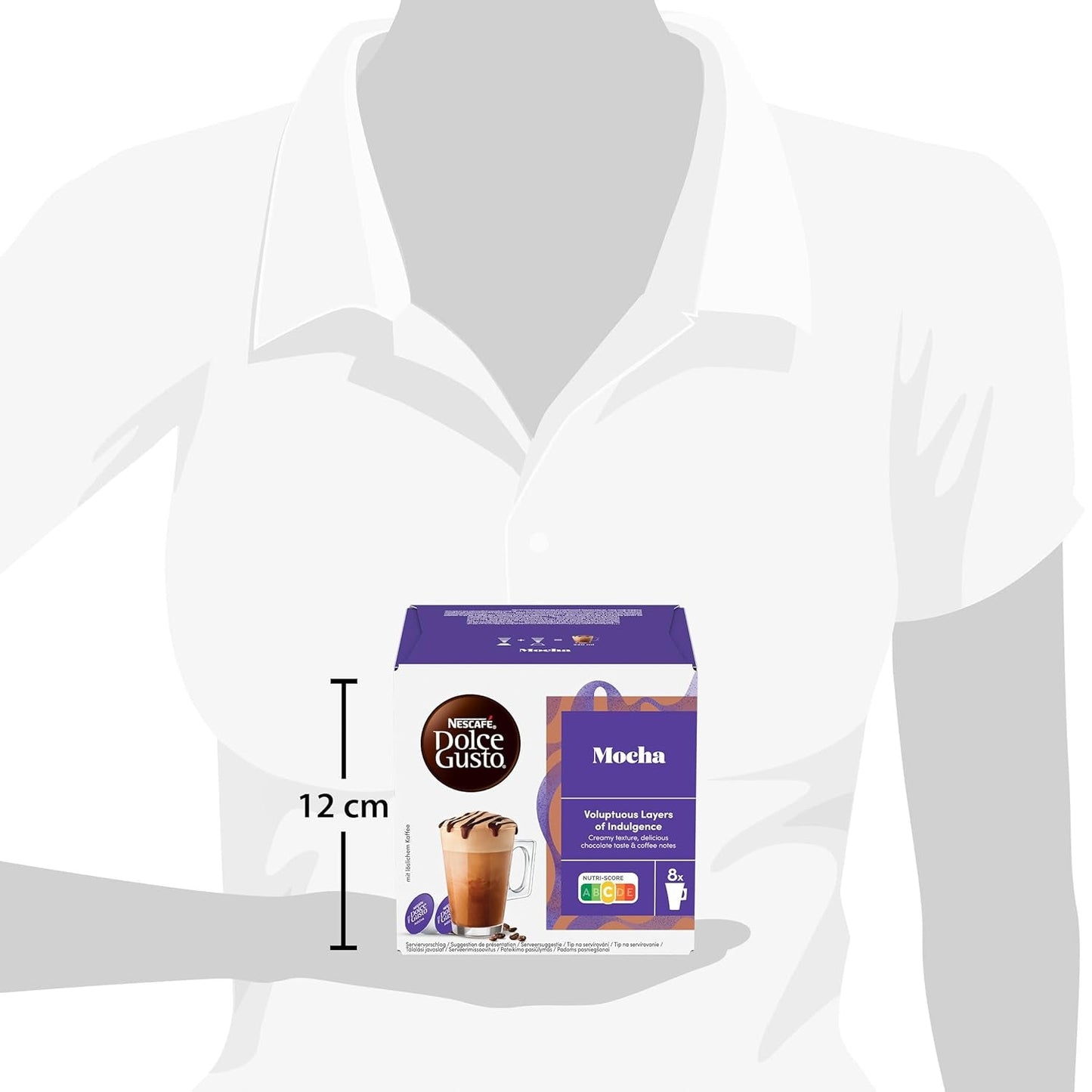 NESCAFÉ DOLCE GUSTO Mocha Kaffeekapseln 3-pak (3 x 16 Kapseln)
