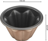 Tefal Creabake J3089304 3 Stück Brioche-Backform Antihaft-Beschichtung, Leicht Entnehmbar, Stapelbar, Einfache Austellung, Backform Formy i blachy do pieczenia Naty Shop