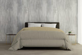 Włoska pościel, kołdra zimowa, taupe/krem, 250X200Cm Kołdry i kołdry Naty Shop Taupe/cream 250X200Cm