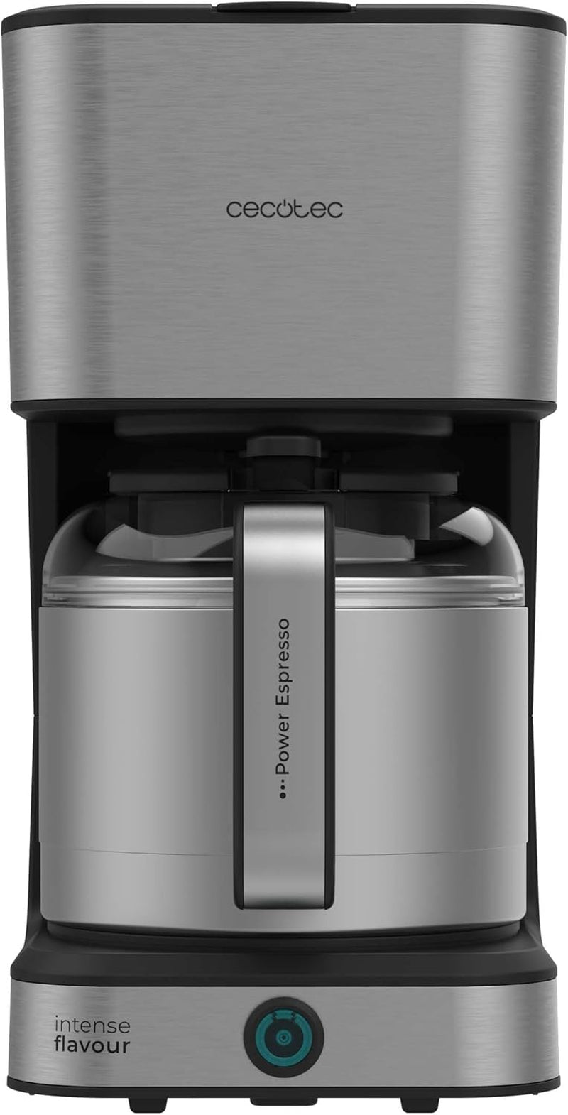 Ekspres kroplowy Cecotec Coffee 66 Drop & Thermo, 950 W, 1,2 L, 10 filiżanek, technologia ExtremeAroma, funkcja zapobiegająca kapaniu, wskaźnik poziomu wody, filtr główny wielokrotnego użytku, zabezpieczenie przed przegrzaniem