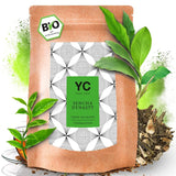 YC Yang Chai Sencha Green Tea BIO 250G - Japońska herbata sypana o smaku bergamotki - Oryginalna japońska zielona herbata "Sencha Dynasty" z kontrolowanych upraw organicznych