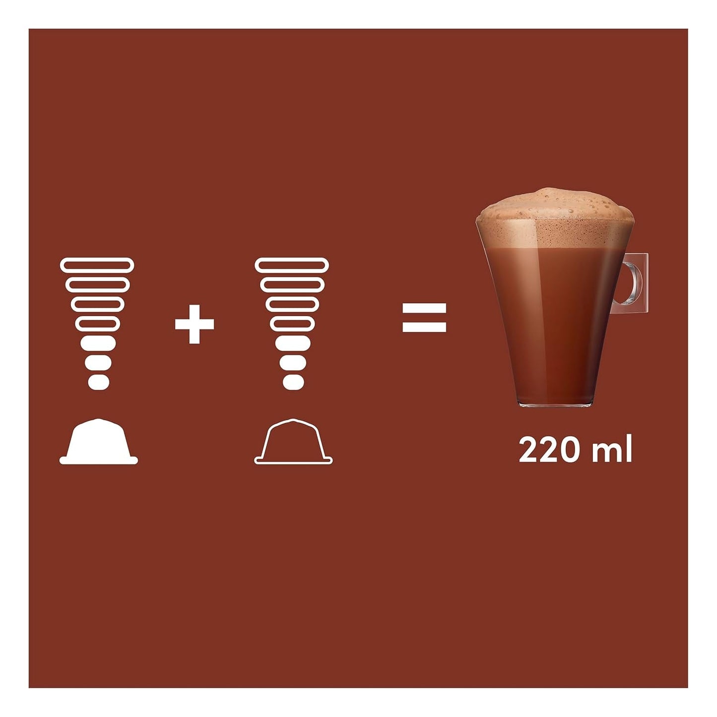 NESCAFÉ DOLCE GUSTO Chococino Kakaokapseln 3-pak (3 x 16 Kapseln)