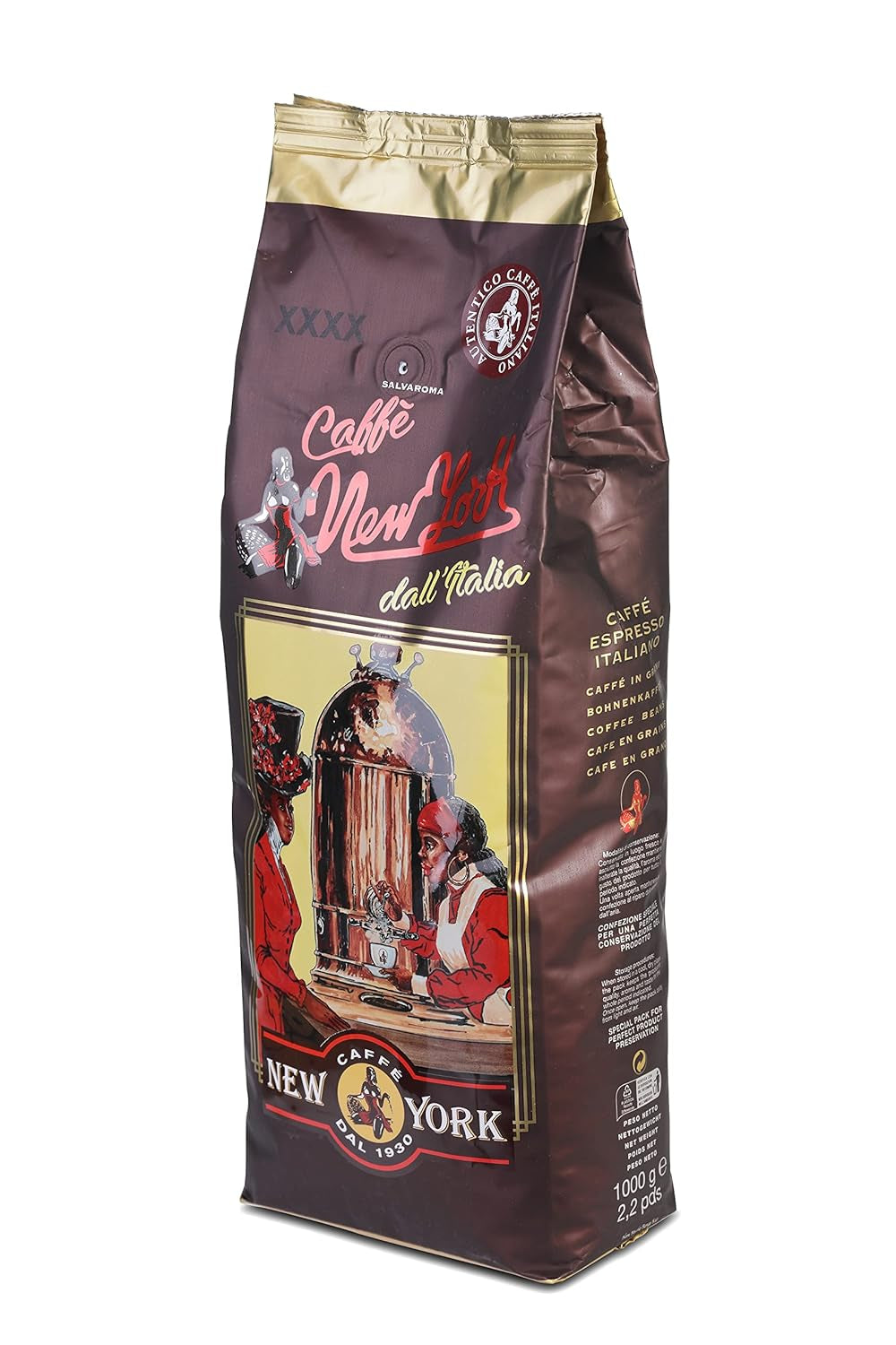 Caffè New York - XXXX - Kawa ziarnista - 1000g
