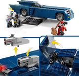 LEGO DC Batman: Batman w Batmobilu Vs. Harley Quinn i Mr Freeze Samochodzik z kreskówek dla dzieci Prezent dla chłopców i dziewcząt w wieku 8 lat 76274 Zestawy do budowania Besuche den LEGO-Store
