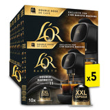 L'OR Barista Kaffeekapseln Ristretto, wyłącznie dla L'OR Barista Maschinen, pakiet 5er, 5 x 10 Kapseln