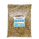 Organiczna Mieszanka Nasion Omega 3 kg (mieszanka nasion dyni, słonecznika i lnu), mieszanka 3 całych surowych nasion oleistych, bogata w białko, błonnik i kwasy tłuszczowe omega-3