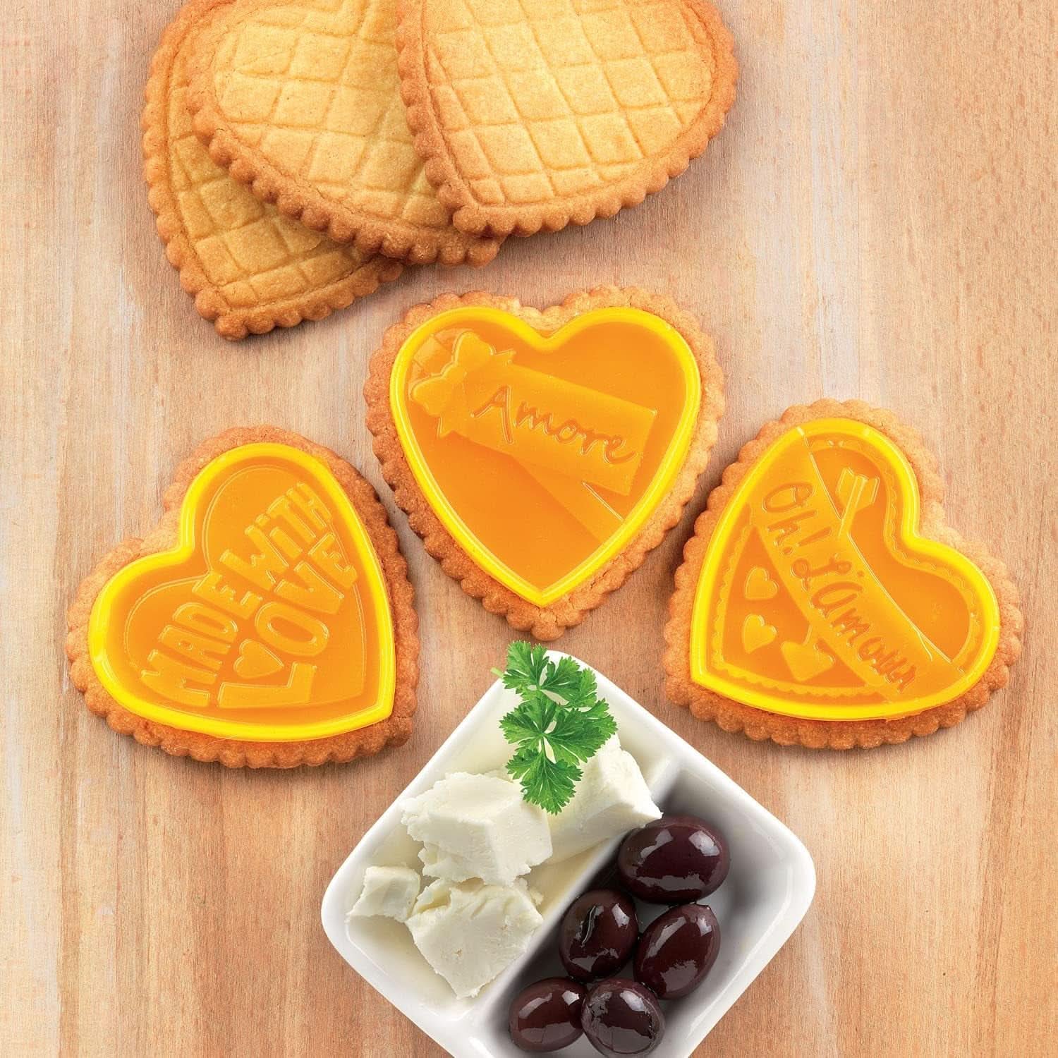 Silikomart 22.166.77.0165 CKC06, Zestaw w kształcie czekolady i nóż kuchenny Naty Shop
