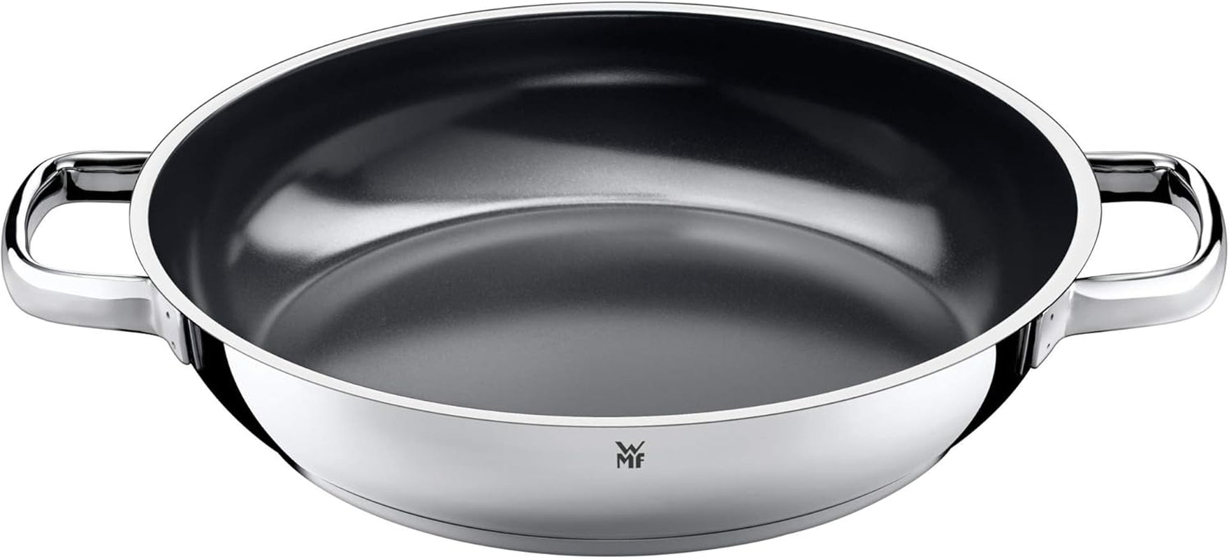 WMF Durado blacha do serwowania/smażenia 28 cm indukcyjna, stal nierdzewna pokryta powłoką Cromargan, powłoka ceramiczna, żaroodporne Garnki i patelnie Naty Shop Default Title