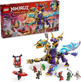 LEGO NINJAGO Świetlny smok - zabawka z 8 minifigurkami i kołem Spinjitzu - interaktywna zabawka konstrukcyjna ninja dla chłopców i dziewcząt od 9 lat - pomysł na prezent dla fanów 71836 Zestawy do budowania Besuche den LEGO-Store Domyślny tytuł