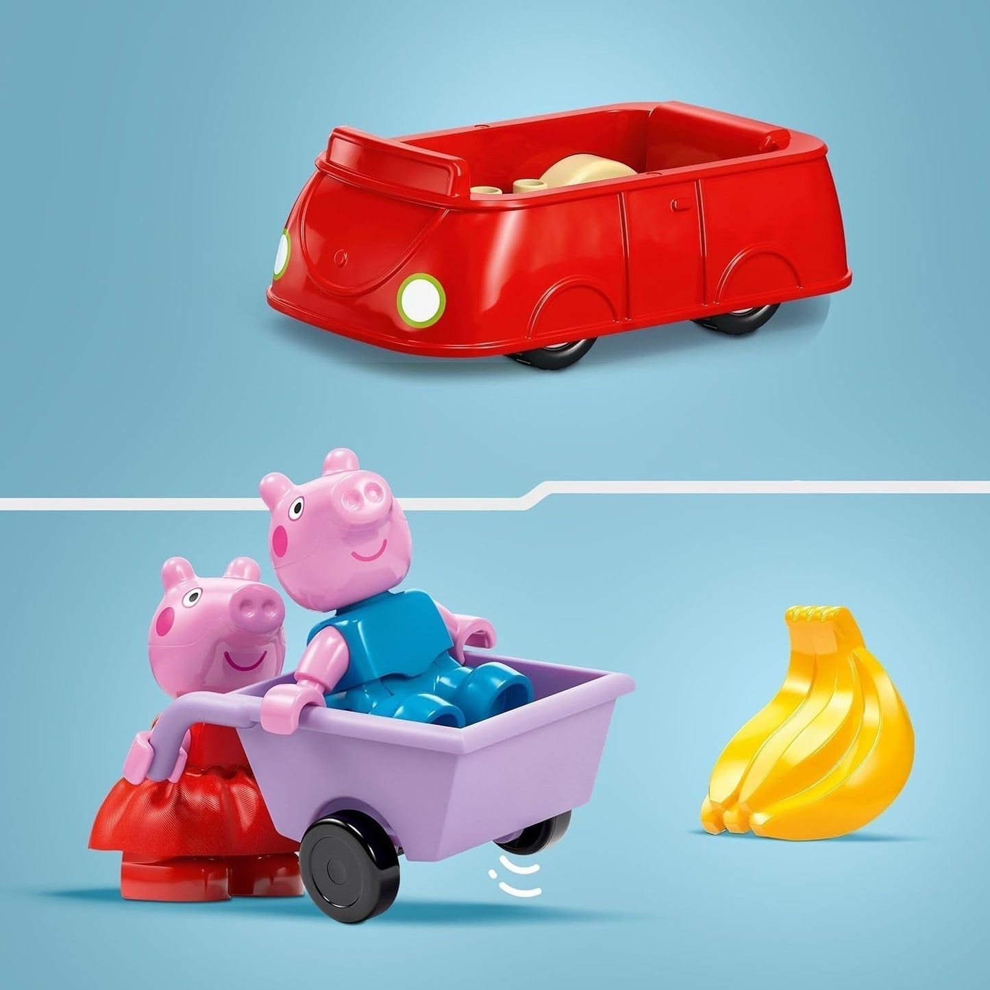 LEGO DUPLO 10434 Supermarket Peppy: kreatywna zabawka edukacyjna i zestaw do zabawy, prezent dla chłopców i dziewcząt od 2. roku życia, zachęca do rozwijania zręczności. Zestawy do budowania Besuche den LEGO-Store