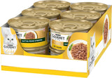 Gourmet Gold Soczyste cienkie paski, mokra karma dla kotów z kurczakiem, opakowanie 12 szt. (12 x 85 g)
