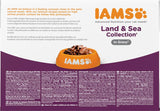 IAMS Delights Mokra karma dla starszych kotów - Wielopak z kurczakiem i rybą w sosie, wysokiej jakości mokra karma dla kotów powyżej 7. roku życia, 12 x 85g