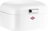 Kosz na chleb Wesco 235 001 Mini Grandy 17 x 18 x 12 cm (dł./szer./wys.) różowy, stal nierdzewna Pudełka do przechowywania żywności Naty Shop Biały
