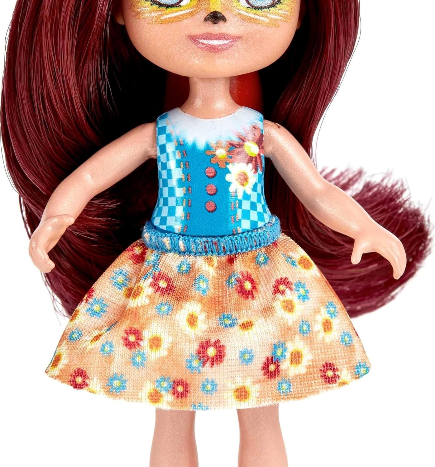 Enchantimals HCF81 - Felicity Fox i jej młodsza siostra (ok. 15 cm i ok. 10 cm) oraz 2 figurki zwierząt, odpinana spódnica i akcesoria, świetny prezent dla dzieci w wieku 3 lat i starszych