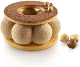 Silikomart, forma korony z truflami silikonowymi Ø 8,2 x wys. 2,9 cm, 6 wnęk, 90 ml Kitchen Naty Shop