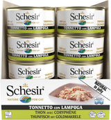 Cat Jelly Thunfisch mit Goldmakrele, Katzenfutter nass w Gelee, 24 Dosen x 85 g