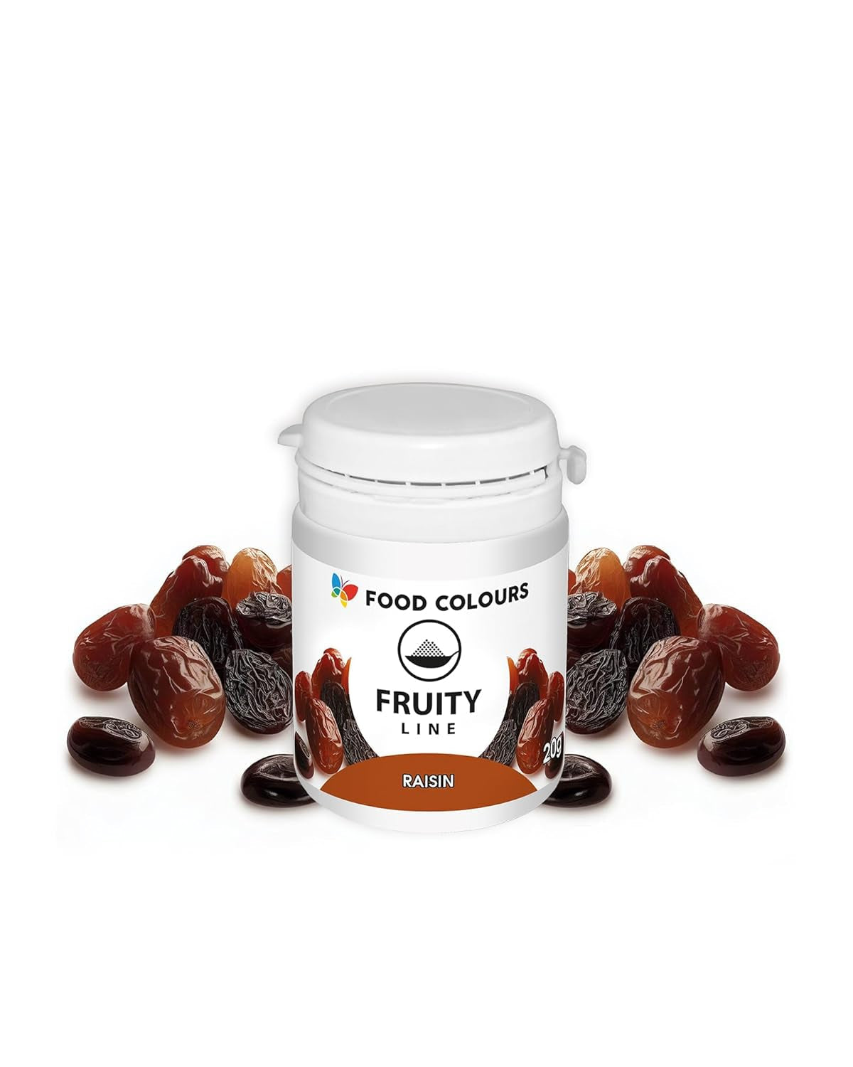 Barwnik spożywczy w proszku barwnik naturalny Fruity Line BLUEBERRY 20G naturalny barwnik w proszku do kremów polewa biszkoptowa do ciasta w proszku barwnik spożywczy do galaretek do napojów