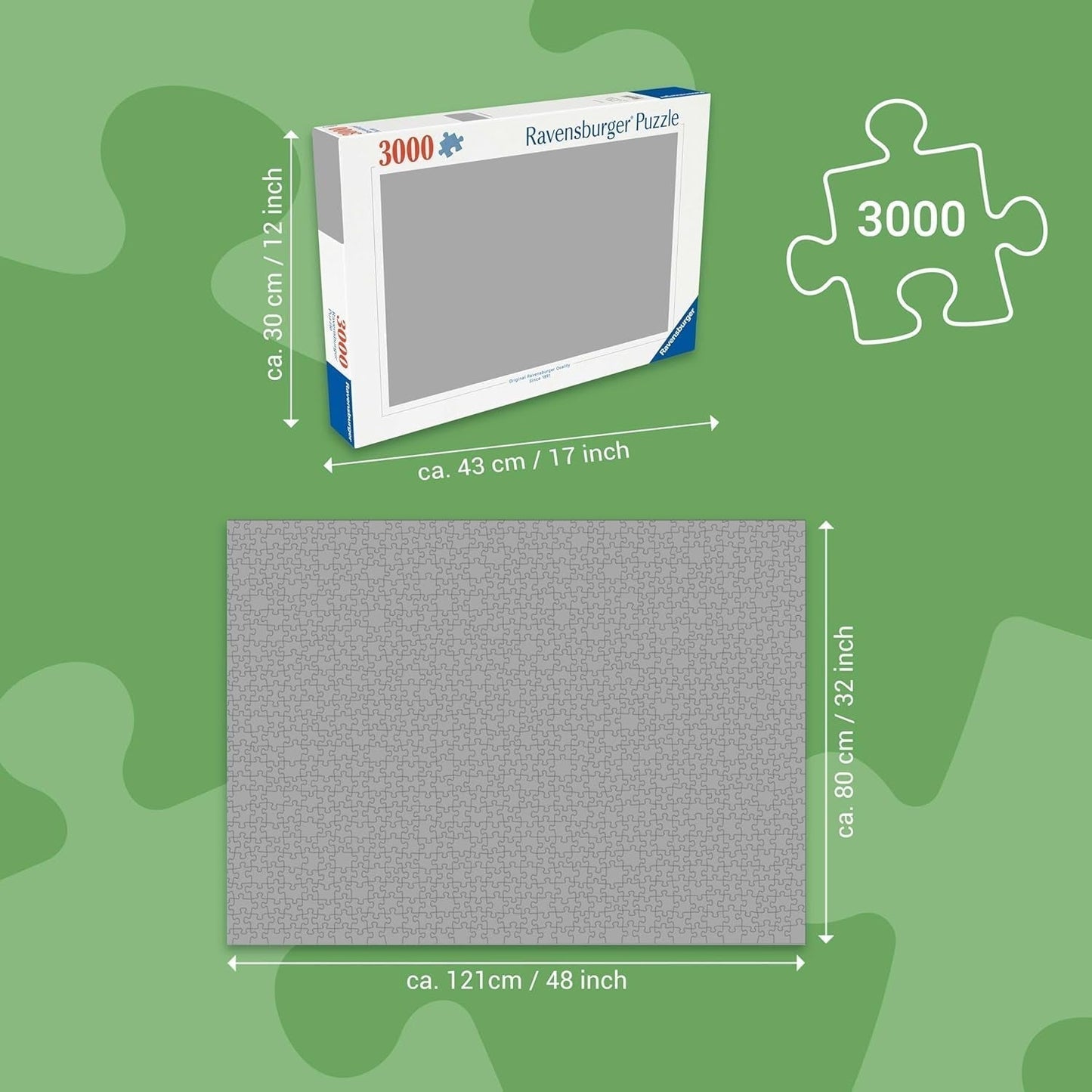 Ravensburger Puzzle 12000808 - Przebudzenie leśnego smoka - 3000 elementów puzzle dla dorosłych od 14 lat Puzzle Naty Shop