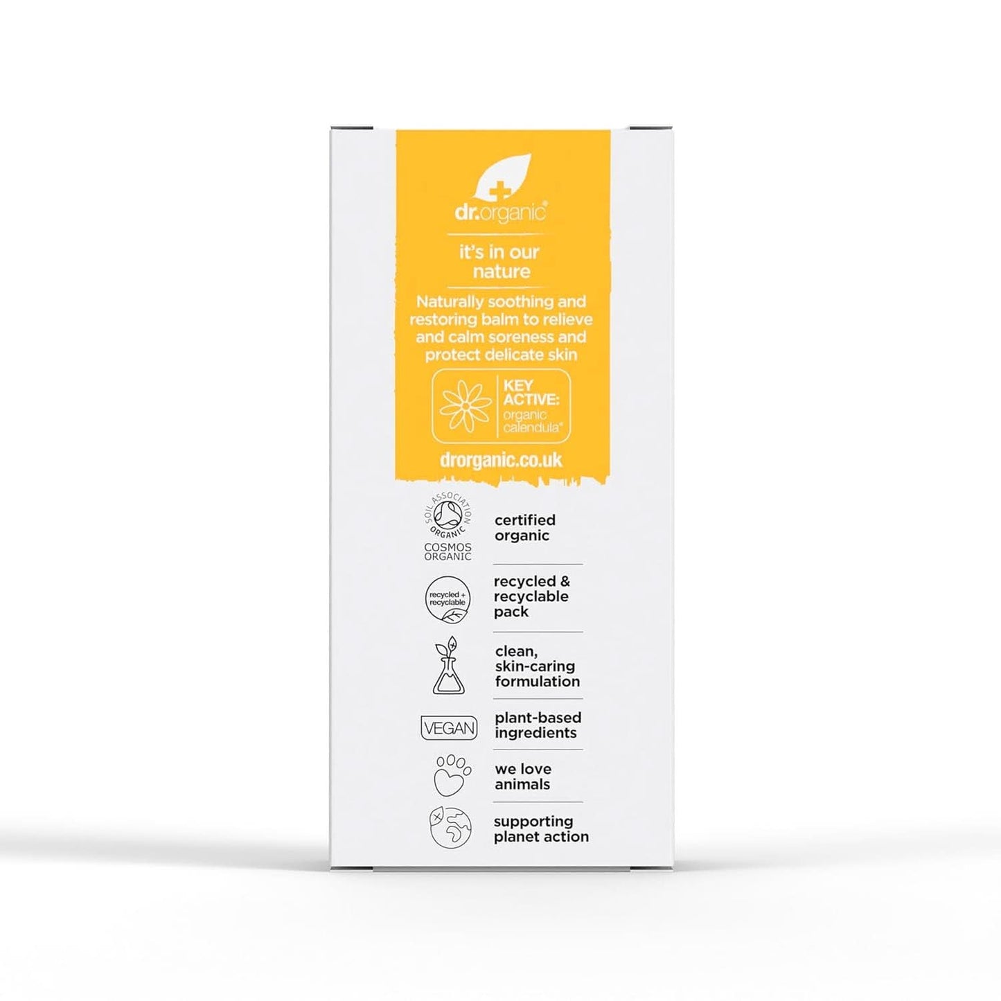 Dr Organic Balsam do sutków z nagietkiem, lanoliną, naturalną ulgą, na rany i popękane sutki, 30 ml Akcesoria Żywność i karmienie piersią Bebe Naty Shop