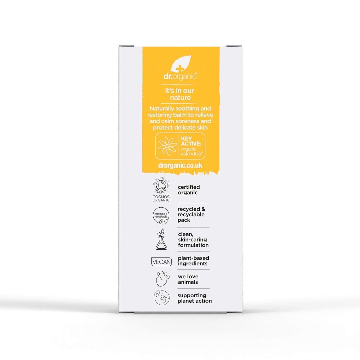 Dr Organic Balsam do sutków z nagietkiem, lanoliną, naturalną ulgą, na rany i popękane sutki, 30 ml Akcesoria Żywność i karmienie piersią Bebe Naty Shop
