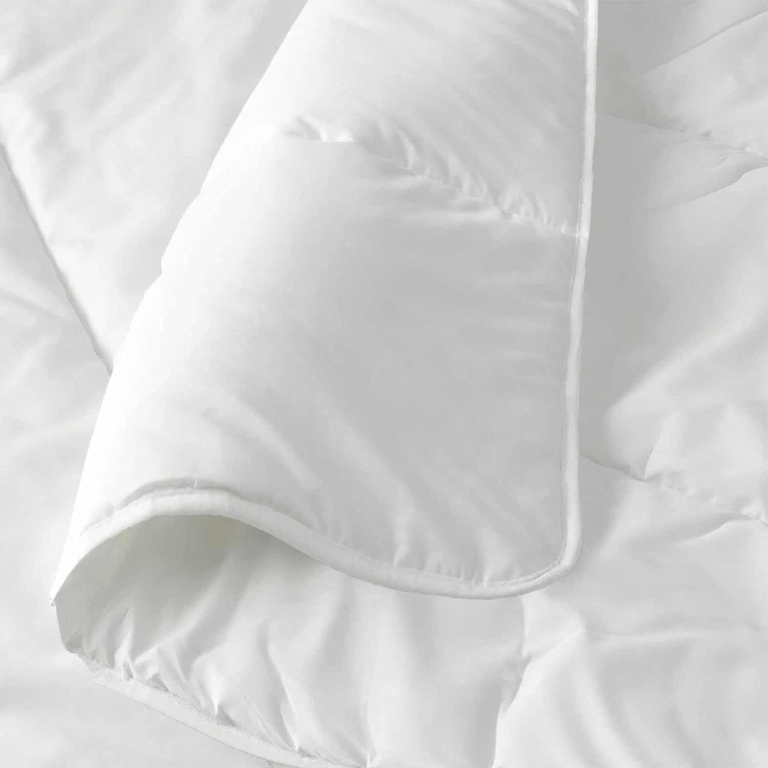 Włoska pościel Prestige Biała Zimowa Kołdra, 100% mikrofibra, podwójna, 250X200Cm Kołdry i kołdry Naty Shop
