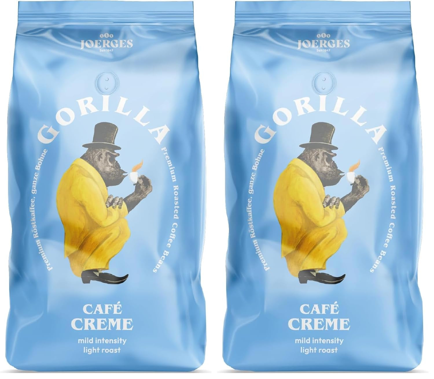 Gorilla Café Creme, 1 kg (opakowanie 2 szt.)