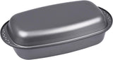 Chg 9942-04 Bratenform Mit Deckel, Antihaftbeschichte, antracytowo-metaliczny, 37 x 20 x 7 cm Formy i blachy do pieczenia Naty Shop