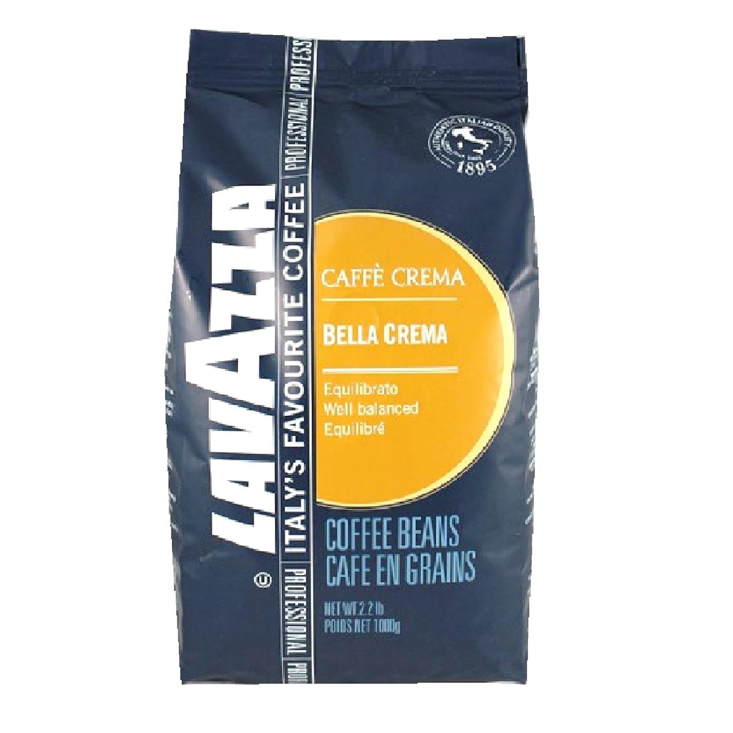 Lavazza Bella Crema Caffe Crema Espresso - 6 x 1kg kawy ziarnistej