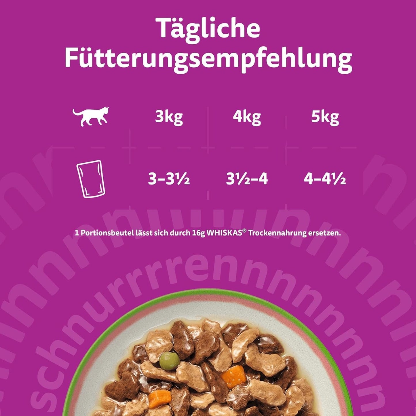 WHISKAS TASTY MIX Nassfutter w sosie für Katzen 40 x 85g Wybór szefa kuchni