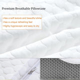 Ecosafeter Memory Foam Poduszka podtrzymująca szyję Ergonomiczna poduszka pod szyję do różnych pozycji spania ze zdejmowanym pokrowcem Poduszki ortopedyczne szyjki macicy Naty Shop