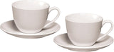 Zestaw do cappuccino Ritzenhoff & Breker Bianco, 4 sztuki, 300 ml