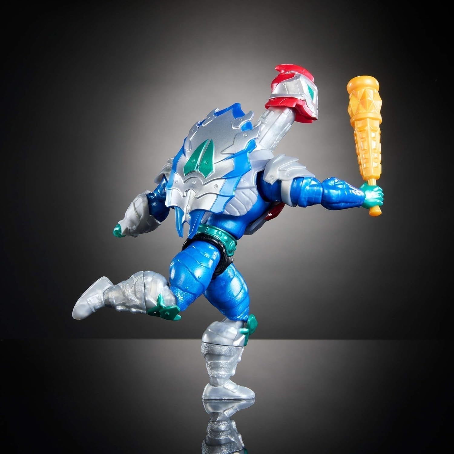 Masters of the Universe Origins Turtles of Grayskull Mekaneck Reptile Wars Ruchoma figurka, Teenage Mutant Ninja i MOTU Crossover Hero Toy, JBN00, [wielokolorowe] Figurki Naty Shop