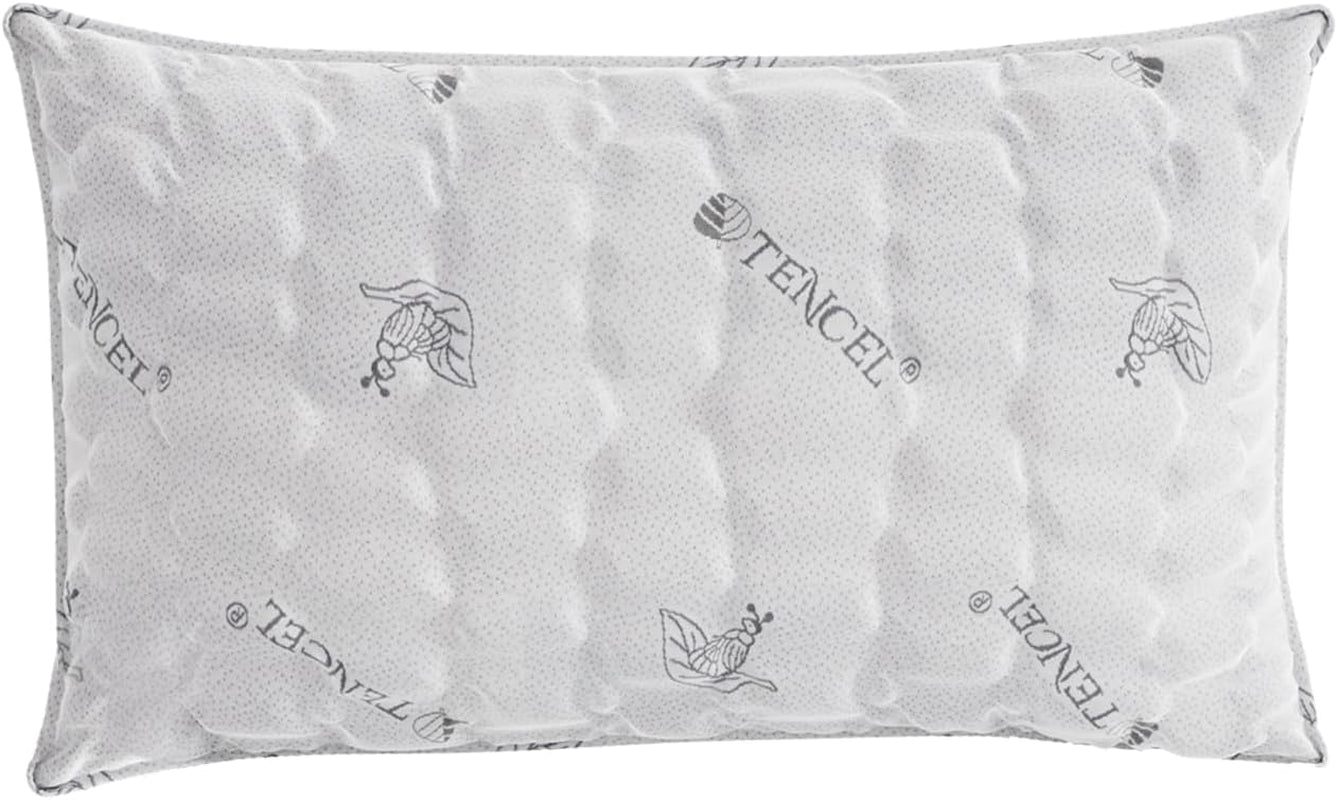 Pościel włoska MB Home Italia, poduszka, bioceramika, jasnoszara, 45 x 75 cm Naty Shop Poduszki standardowe Tencel