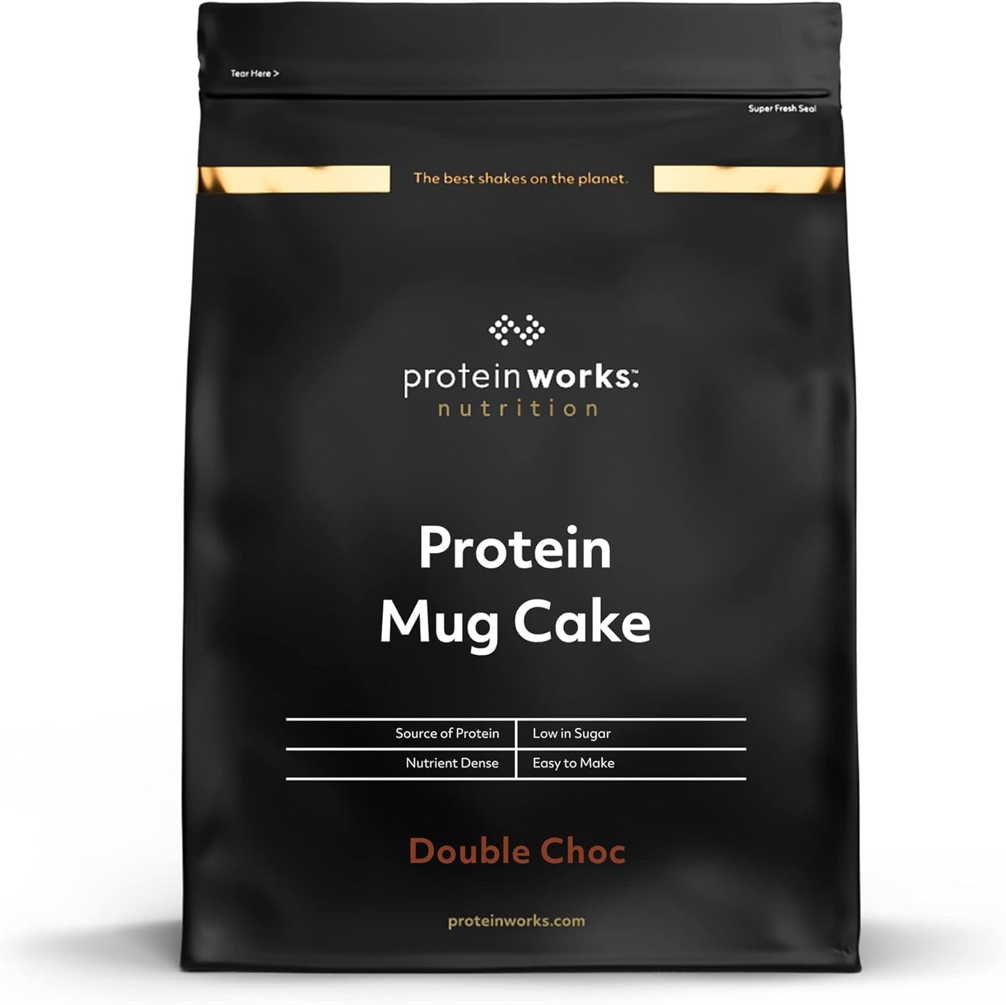 Protein Works Protein Tassenkuchen | Krem czekoladowy | Dieser Köstliche Nachtisch Ist Sehr Protein- Und Balaststoffreich| 500G Mieszanka do pieczenia i gotowania Naty Shop Schokocreme 500 G (opakowanie 1Er)