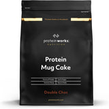 Protein Works Protein Tassenkuchen | Krem czekoladowy | Dieser Köstliche Nachtisch Ist Sehr Protein- Und Balaststoffreich| 500G Mieszanka do pieczenia i gotowania Naty Shop Schokocreme 500 G (opakowanie 1Er)